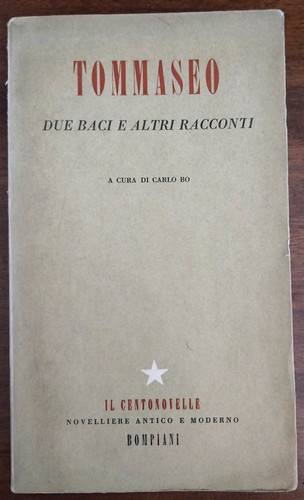 Niccolò tommaseo due baci - -,