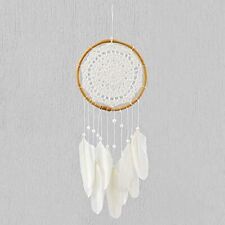 Piume acchiappasogni crema media uncinetto camper van vita hippy boho regalo