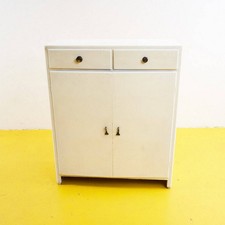Mobiletto vintage bianco con - mobiletto,
