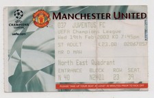 Biglietto EC Manchester United