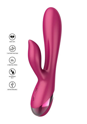 Vibratore vaginale doppio