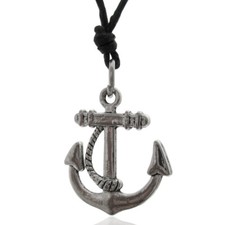 Collana seta cerata nera con