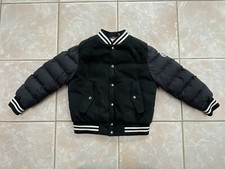 MONCLER Giubbotto Mahali Piumino Bomber Giacca BAMBINI Tg 8A Cappotto GIOVANE AUTENTICATO