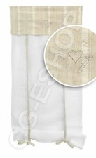 2 TENDE con inserto cuore