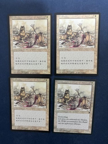 Mtg lupi tundra bordati - lupi,