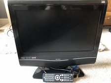 Bush BTVD31187S2 19”HD Ready Digital LCD TV DVD Lettore HDMI Telecomando e Supporto.