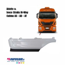 Spoiler angolo sotto paraurti anteriore dx BIANCO per Iveco Stralis 2013 Hi Way