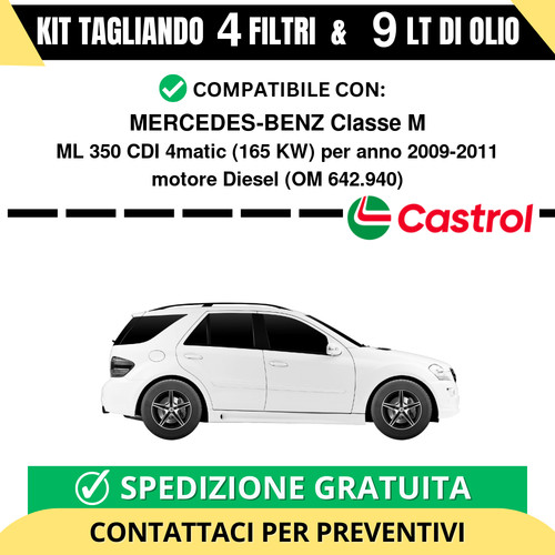 Tagliando per mercedes benz - tagliando, mercedes-benz