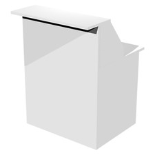 BANCONE RECEPTION ACCOGLIENZA UFFICIO Modulo 80 cm L 80 P 76 H 117