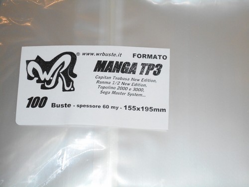 100 buste manga tp3 - buste, tp3"