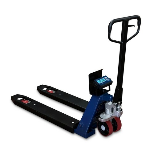 Transpallet pesatore con