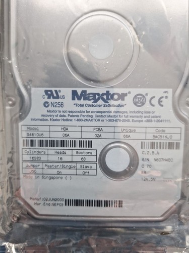 Maxtor internal hard drive - maxtor,