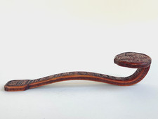 Antico scettro ruyi legno - scettro, in