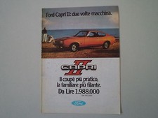 advertising Pubblicità 1974 FORD CAPRI II