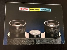Pentax Binoculars Monoculars Depliant Brochure Catalogo Vintage Anni 80