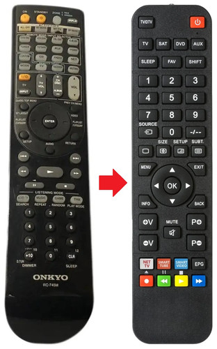 Telecomando adatto per - , onkyo