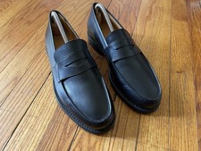 Mocassino Paraboot Adonis - taglia 10,5US - pelle nera made in France Goodyear Welt