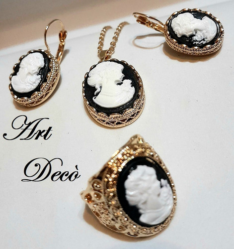 Set cammeo art deco - set,