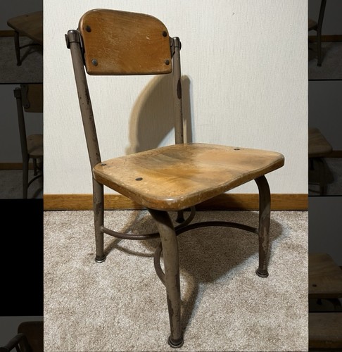 Sedia scuola vintage - sedia,