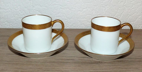 Coppia tazzine espresso moka