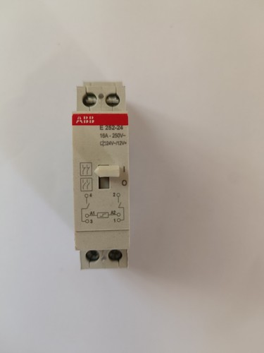 Abb 252 relè passo - e,