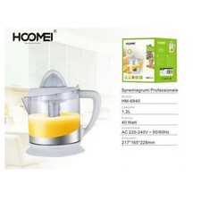 SPREMIAGRUMI ELETTRICO PROFESSIONALE LIMONI ARANCE 1,2L 40 WATT HOOMEI HM-6940