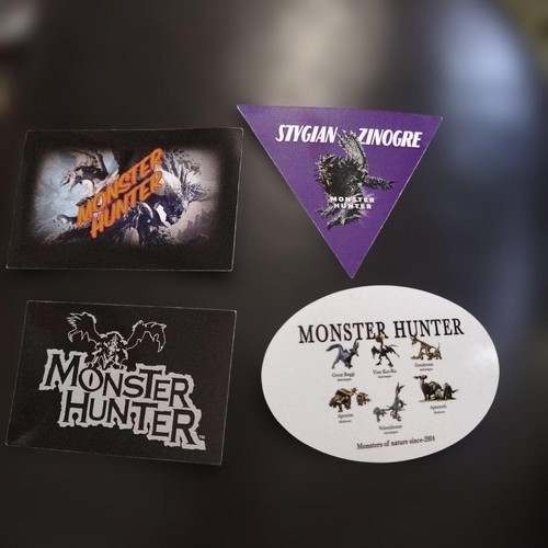 Monster hunter sticker set - hunter,