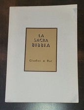 la Sacra Bibbia  Giudici e Rut