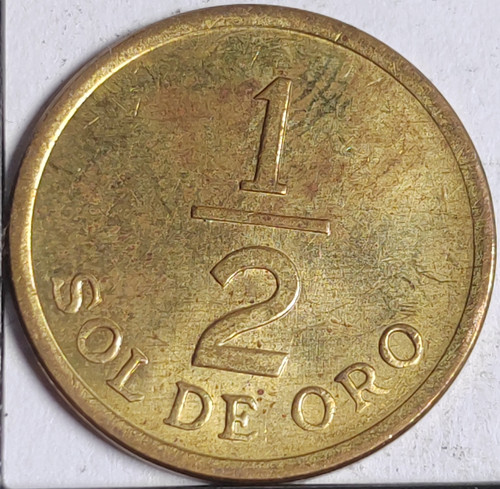 Sol oro 1976 pérou - oro,