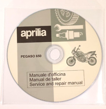 CD Manuale Officina APRILIA PEGASO 650 ROTAX 655 - 1997