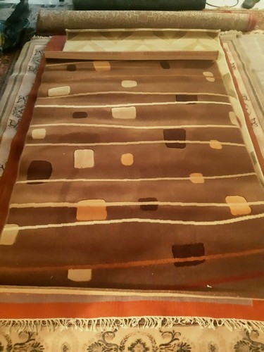 170x120 tappeto moderno shaggy - moderno,