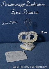 Sposi segnaposto portamessaggi - sposi,