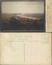 CARTOLINA FOTOGRAFICA INIZI 900  LA CONQUISTA DELLA TERRA -63949