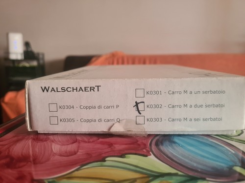 Walschaert carro cisterna - cisterna, m