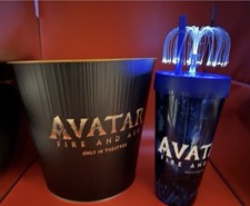 Secchio popcorn fuoco e cenere