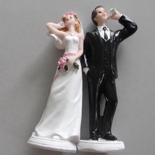 Pezzi tortenfigur sposa - sposa, &