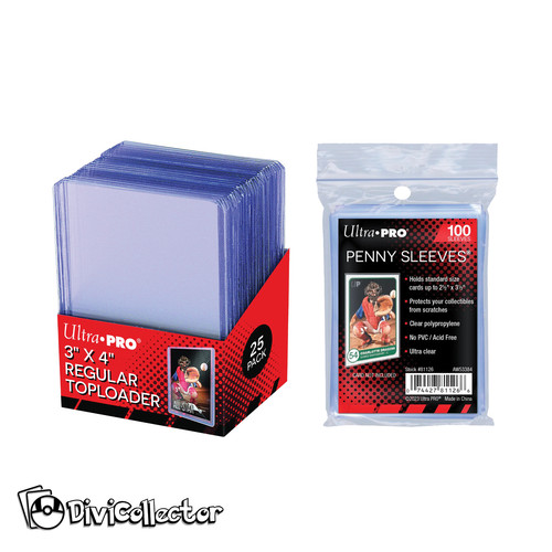 Top loader sleeves ultra pro - top,