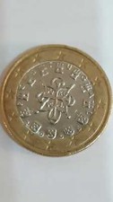lotto-19 MONETA DA 1 EURO ANNO  2006  -  PORTOGALLO - decentrata