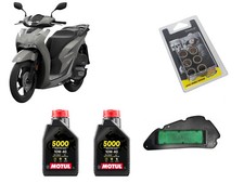 2L Motul 5000 10W-40 + Air