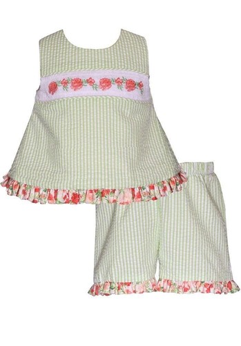 Set pantaloncini con volant