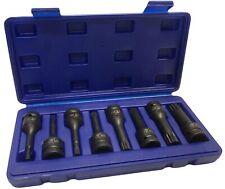 Serie 8 Chiavi a Bussola ad Impatto Attacco Quadro 1/2" con Inserto XZN M5-M18