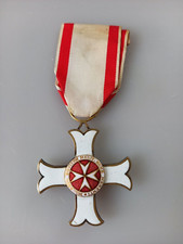 CROCE MILITARE ORDINE MELITENSE MALTA 1920