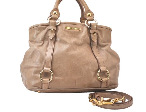 Autentica borsa mano - mano, miu