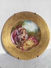 Sèvres Piatto Porcellana Francese Sevres Antiquariato Arredamento Opere D'arte