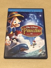 DVD WALT DISNEY PINOCCHIO 70°