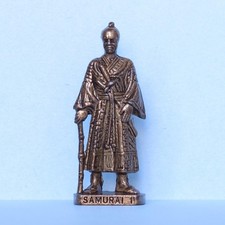 KINDER / SOLDATINI SERIE: SAMURAI SCAME FIG. 1 40MM / OTTONE