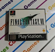 PS1 FINAL FANTASY VII UK PLAYSTATION 1 COMPLETO E BEN TENUTO