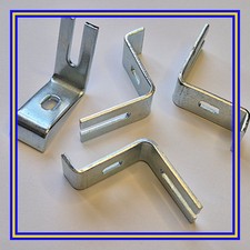 Staffe a forma di Z in metallo