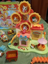 La Casa Dei Girasoli Di Hamtaro, Stazione Ham-Ham Con 10 Personaggi E Accessori