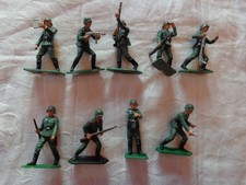 LOTTO SOLDATINI STARLUX TEDESCHI - GIOCATTOLI VINTAGE LITTLE SOLDIERS TOYS